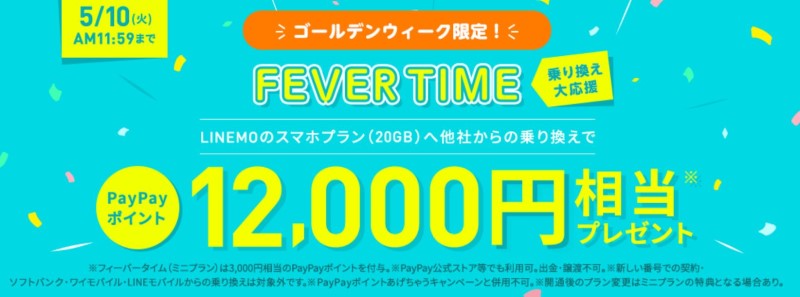 FEVERTIME_2022GW4月28日～5月10日